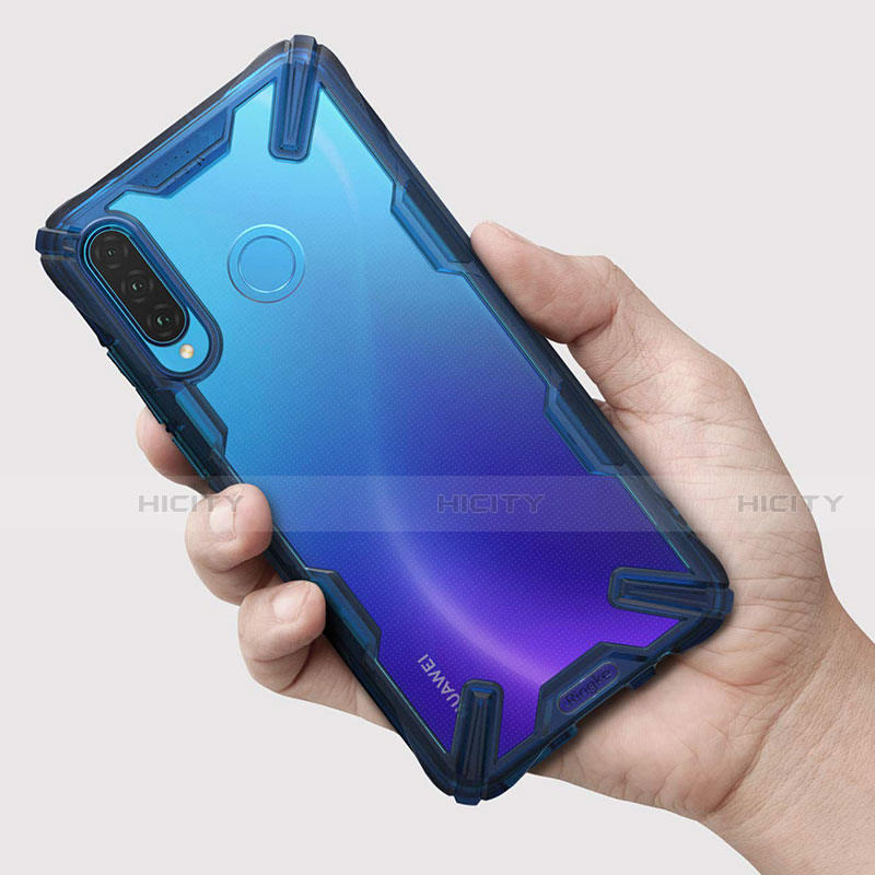 Carcasa Bumper Funda Silicona Transparente Espejo H02 para Huawei P30 Lite