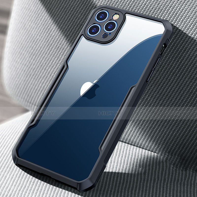 Carcasa Bumper Funda Silicona Transparente Espejo H03 para Apple iPhone 12 Pro