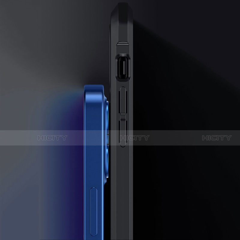 Carcasa Bumper Funda Silicona Transparente Espejo H03 para Apple iPhone 12 Pro Max