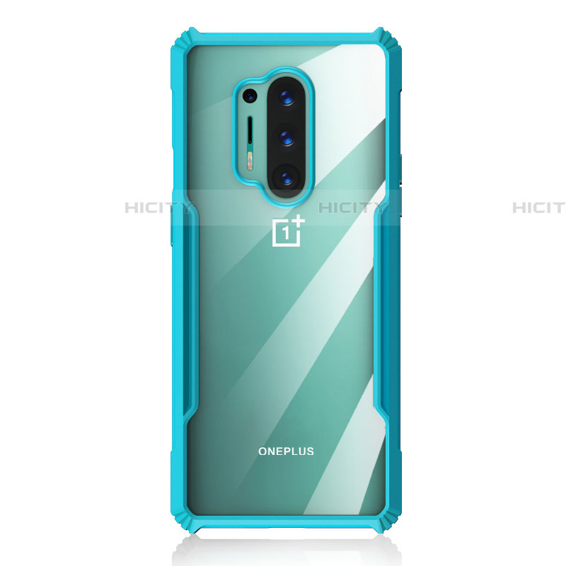 Carcasa Bumper Funda Silicona Transparente Espejo H03 para OnePlus 8 Pro