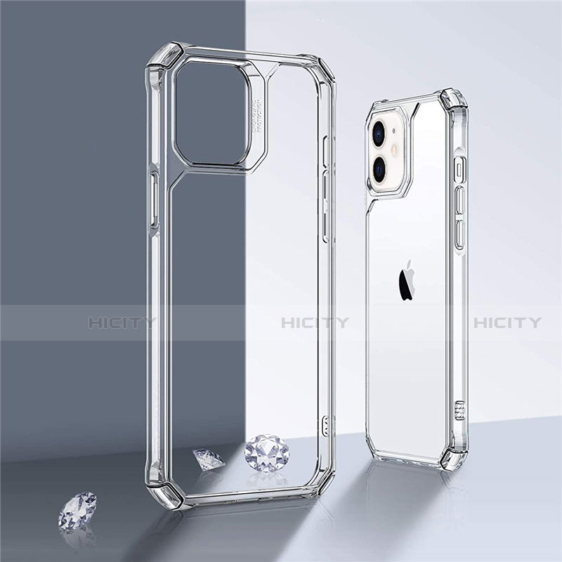 Carcasa Bumper Funda Silicona Transparente Espejo H04 para Apple iPhone 12 Mini