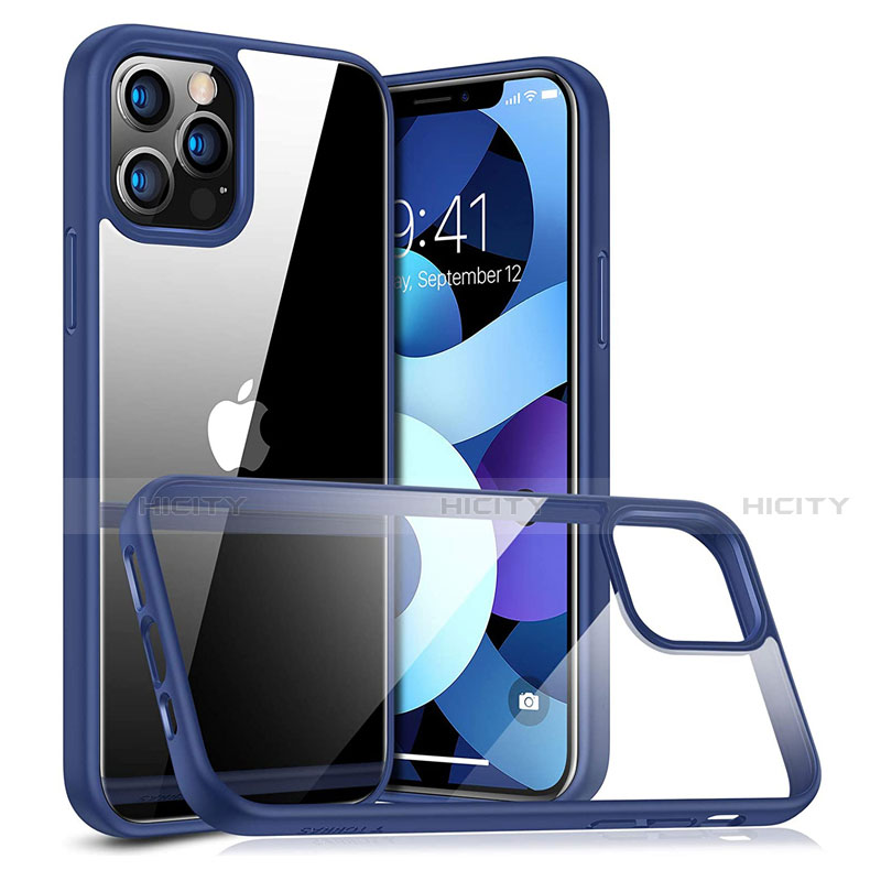 Carcasa Bumper Funda Silicona Transparente Espejo H04 para Apple iPhone 12 Pro Max