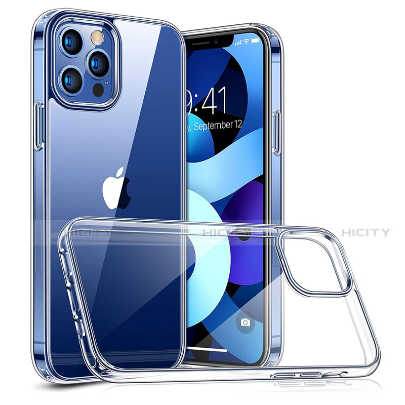 Carcasa Bumper Funda Silicona Transparente Espejo H04 para Apple iPhone 12 Pro Max