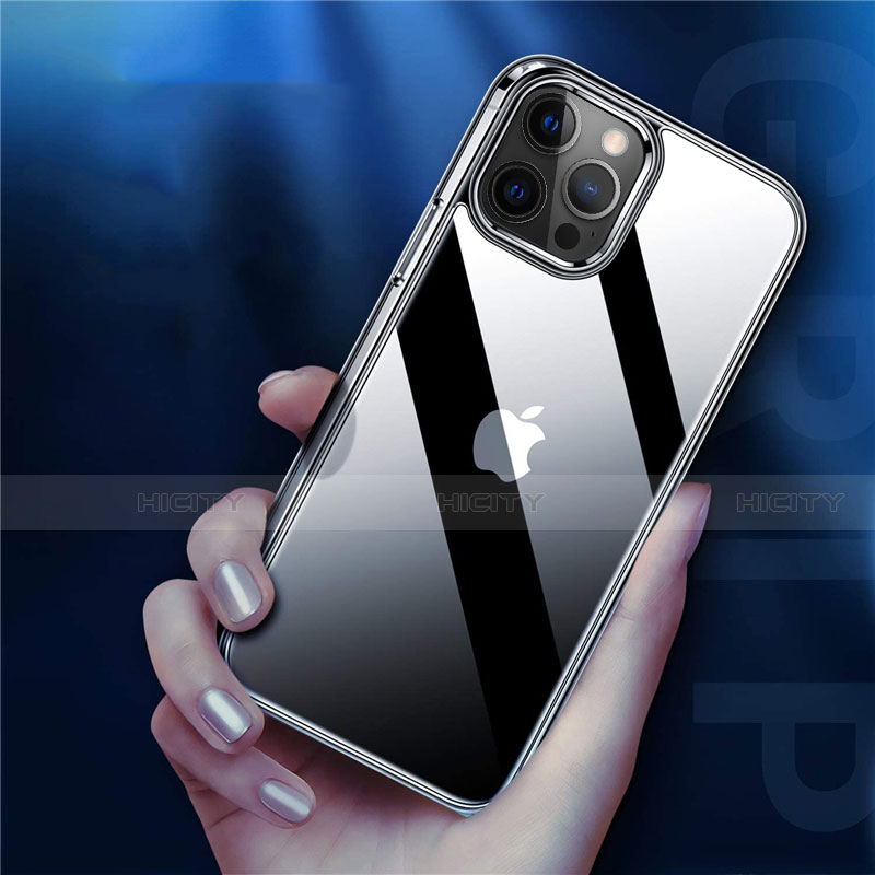 Carcasa Bumper Funda Silicona Transparente Espejo H04 para Apple iPhone 12 Pro Max
