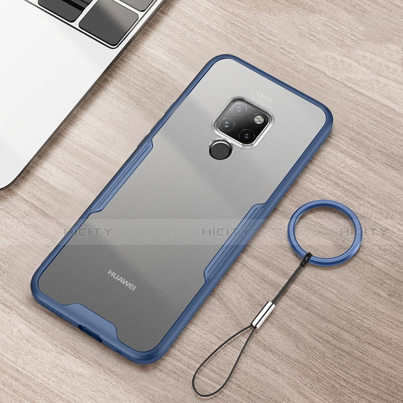 Carcasa Bumper Funda Silicona Transparente Espejo H04 para Huawei Mate 20