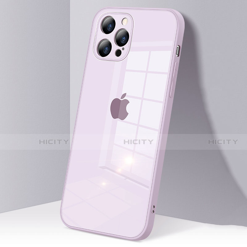 Carcasa Bumper Funda Silicona Transparente Espejo H06 para Apple iPhone 12 Pro Max