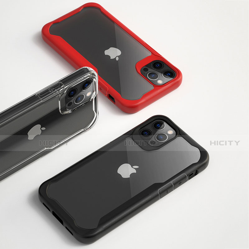 Carcasa Bumper Funda Silicona Transparente Espejo M01 para Apple iPhone 12 Pro