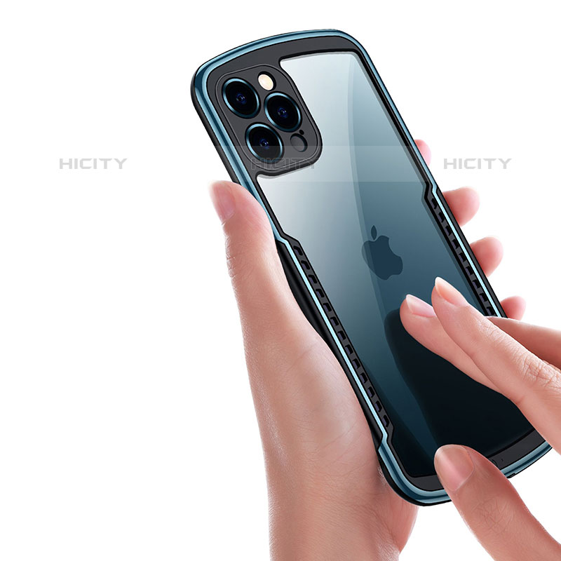 Carcasa Bumper Funda Silicona Transparente Espejo M01 para Apple iPhone 15 Pro