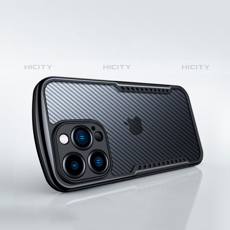 Carcasa Bumper Funda Silicona Transparente Espejo M01 para Apple iPhone 15 Pro