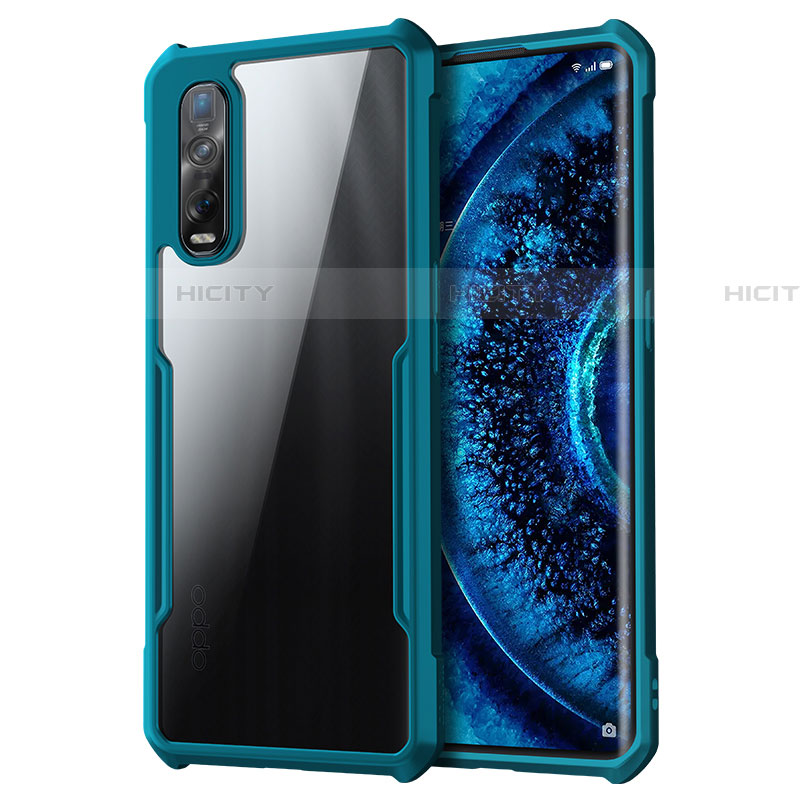 Carcasa Bumper Funda Silicona Transparente Espejo M01 para Oppo Find X2 Pro