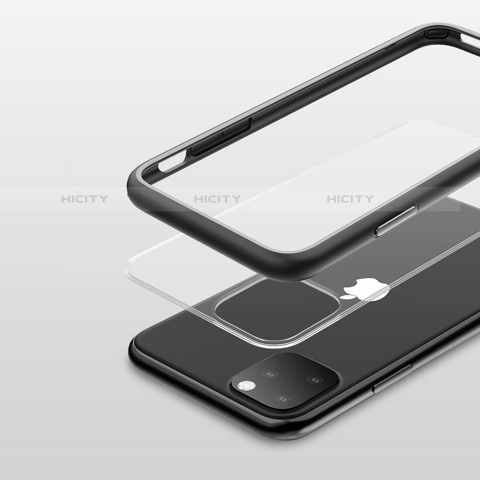 Carcasa Bumper Funda Silicona Transparente Espejo M02 para Apple iPhone 11 Pro Max