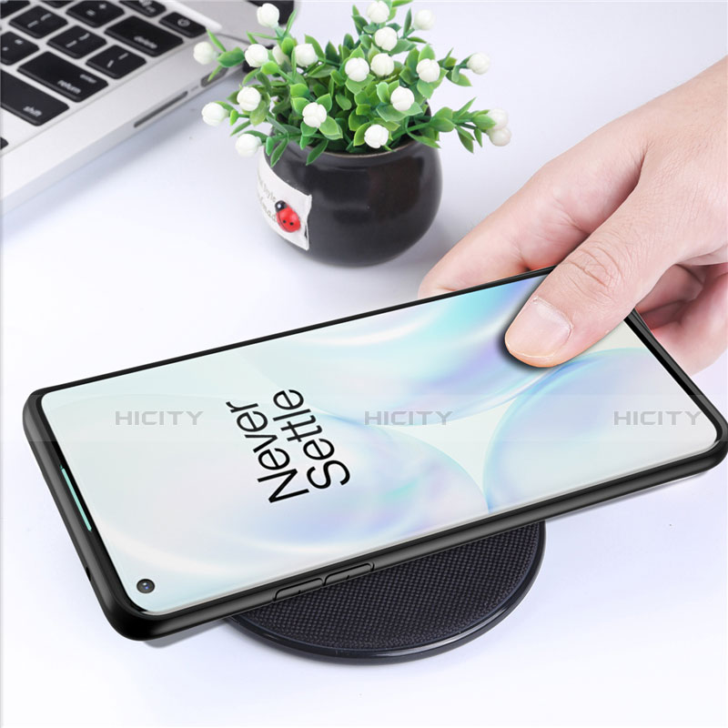 Carcasa Bumper Funda Silicona Transparente Espejo M02 para OnePlus 8T 5G