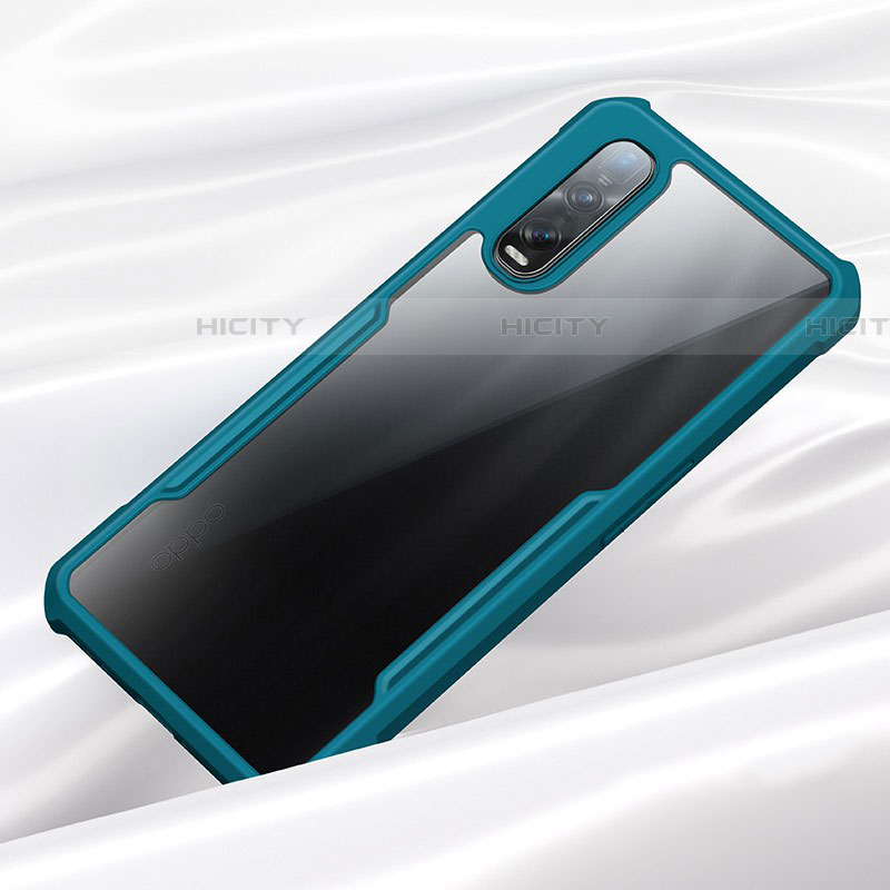 Carcasa Bumper Funda Silicona Transparente Espejo M02 para Oppo Find X2 Pro