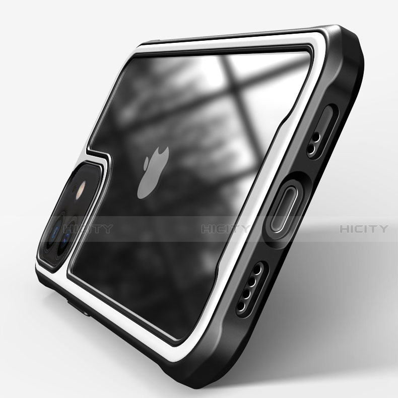 Carcasa Bumper Funda Silicona Transparente Espejo M03 para Apple iPhone 12 Mini