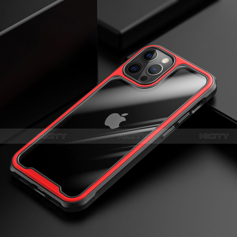 Carcasa Bumper Funda Silicona Transparente Espejo M03 para Apple iPhone 12 Pro