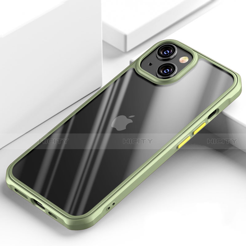 Carcasa Bumper Funda Silicona Transparente Espejo M03 para Apple iPhone 13 Mini