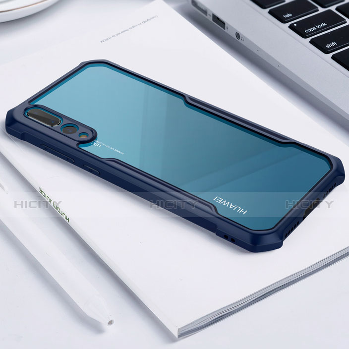 Carcasa Bumper Funda Silicona Transparente Espejo M03 para Huawei P20 Pro