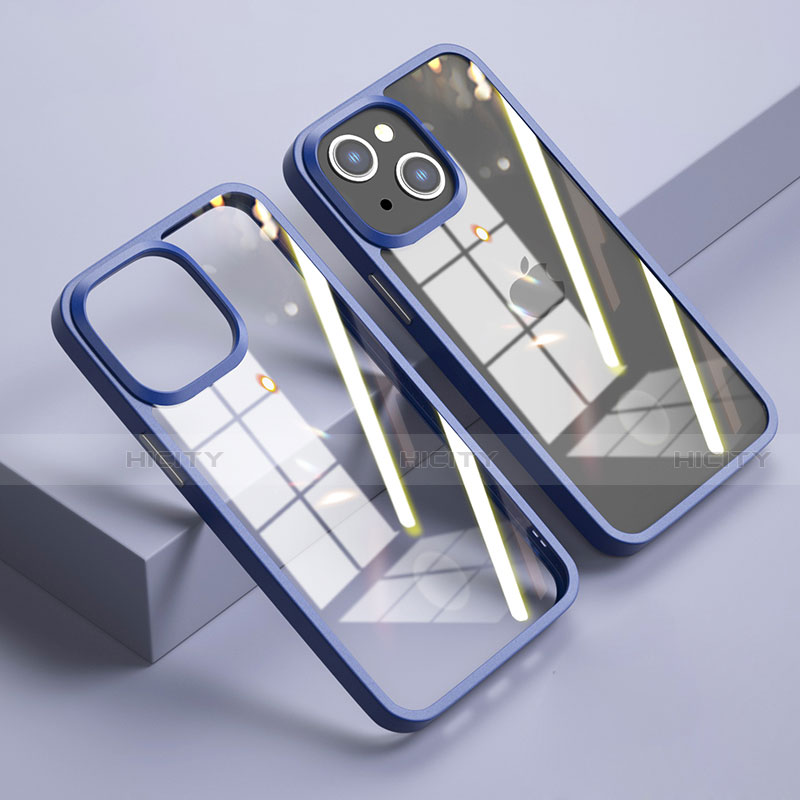 Carcasa Bumper Funda Silicona Transparente Espejo M04 para Apple iPhone 13