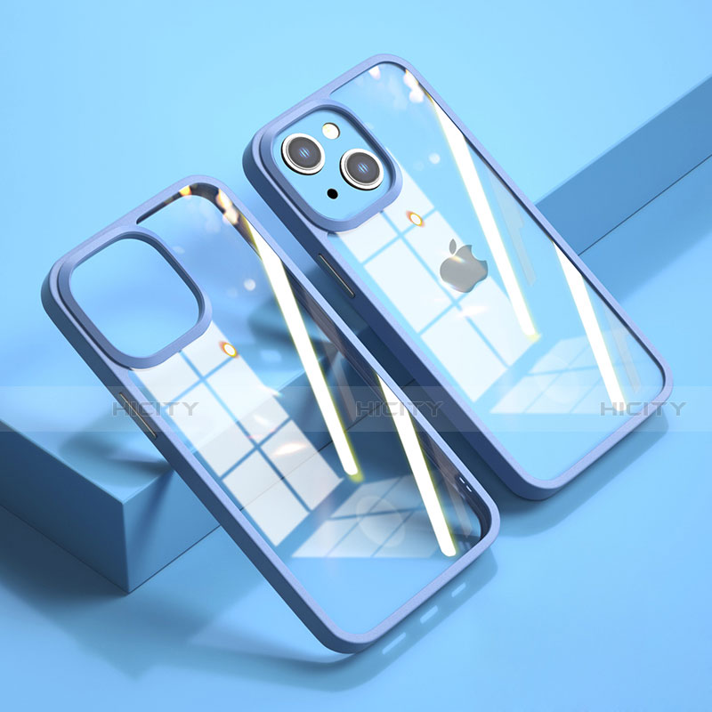 Carcasa Bumper Funda Silicona Transparente Espejo M04 para Apple iPhone 13 Mini