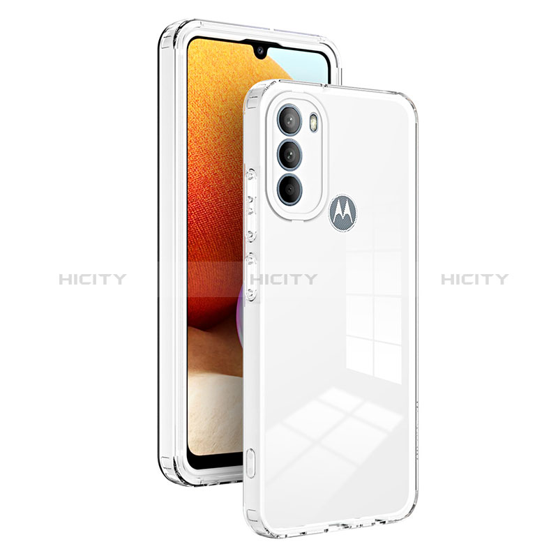 Carcasa Bumper Funda Silicona Transparente Espejo MQ1 para Motorola Moto G31 Claro