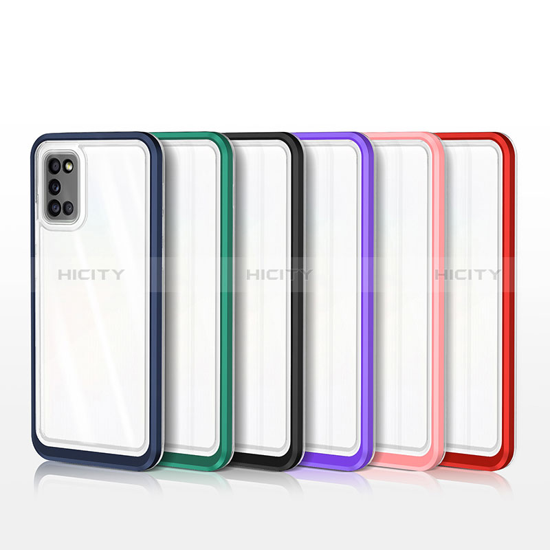 Carcasa Bumper Funda Silicona Transparente Espejo MQ1 para Samsung Galaxy A02s