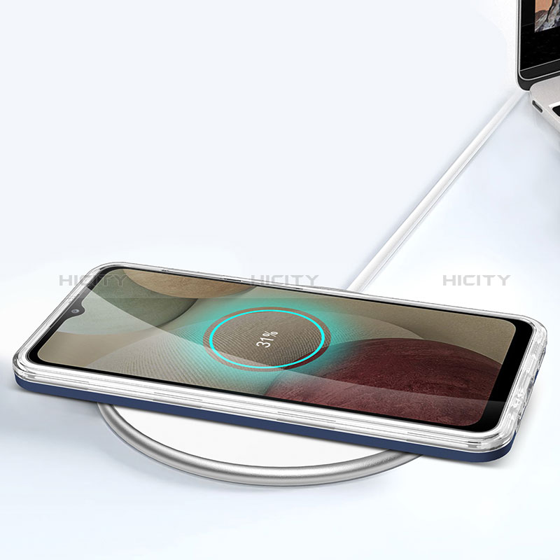 Carcasa Bumper Funda Silicona Transparente Espejo MQ1 para Samsung Galaxy A12 5G