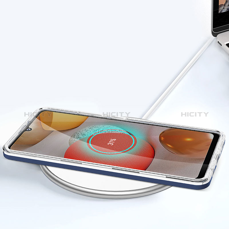 Carcasa Bumper Funda Silicona Transparente Espejo MQ1 para Samsung Galaxy A42 5G