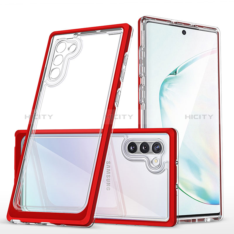 Carcasa Bumper Funda Silicona Transparente Espejo MQ1 para Samsung Galaxy Note 10 5G