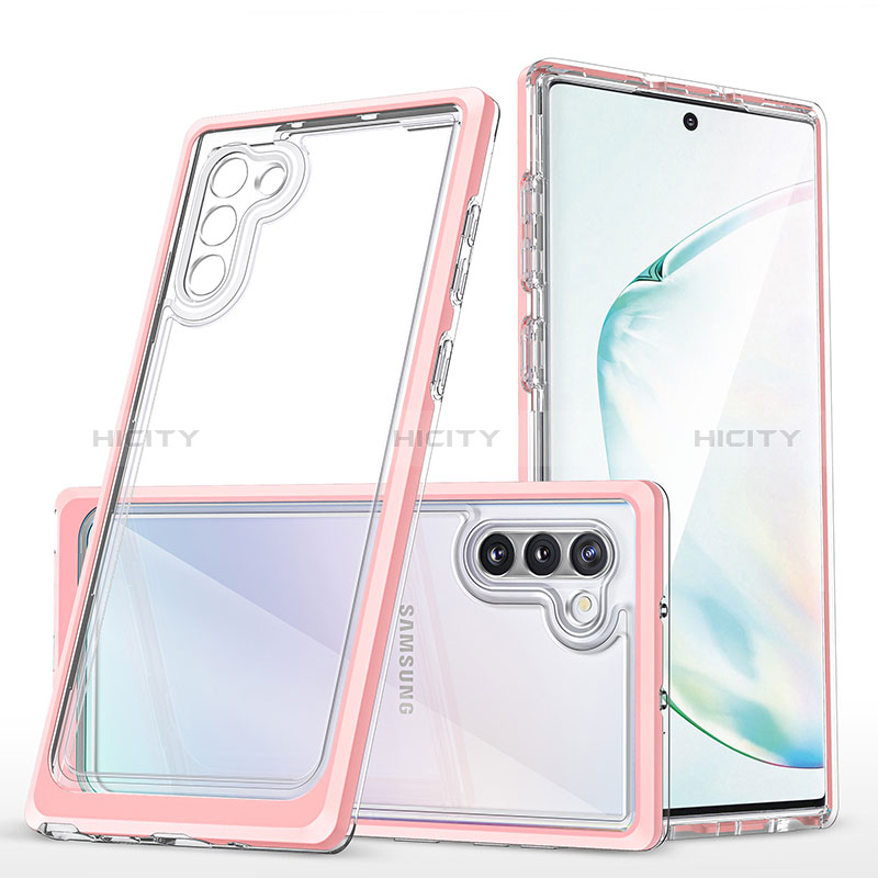 Carcasa Bumper Funda Silicona Transparente Espejo MQ1 para Samsung Galaxy Note 10 5G