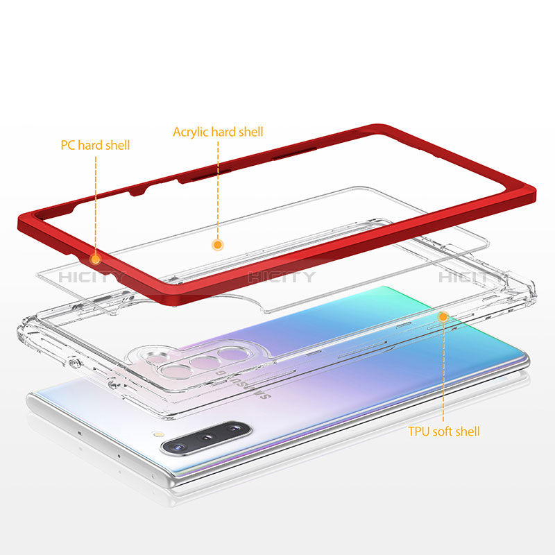 Carcasa Bumper Funda Silicona Transparente Espejo MQ1 para Samsung Galaxy Note 10 5G