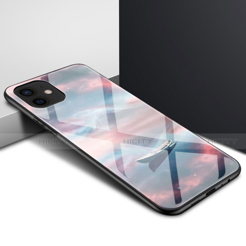 Carcasa Bumper Funda Silicona Transparente Espejo N01 para Apple iPhone 12