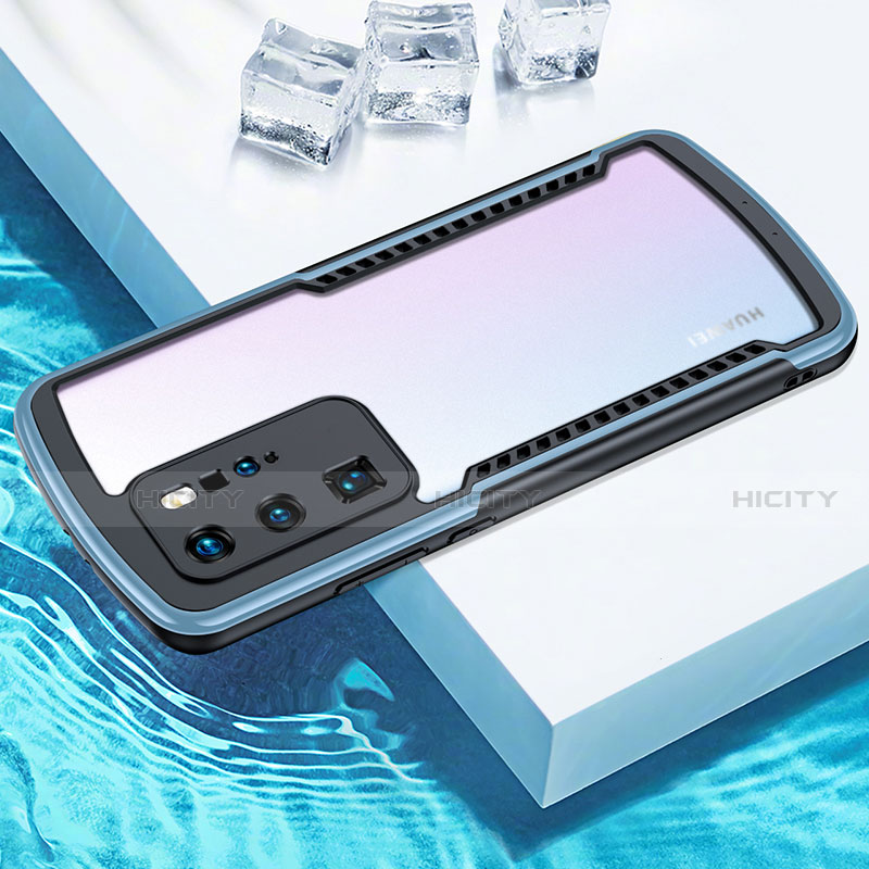 Carcasa Bumper Funda Silicona Transparente Espejo N03 para Huawei P40 Pro