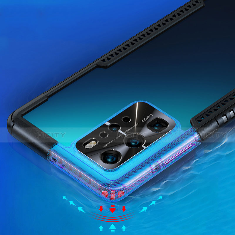 Carcasa Bumper Funda Silicona Transparente Espejo N04 para Huawei P40 Pro