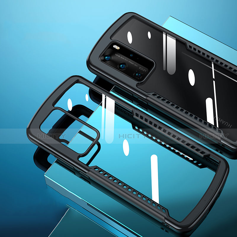 Carcasa Bumper Funda Silicona Transparente Espejo N08 para Huawei P40 Pro
