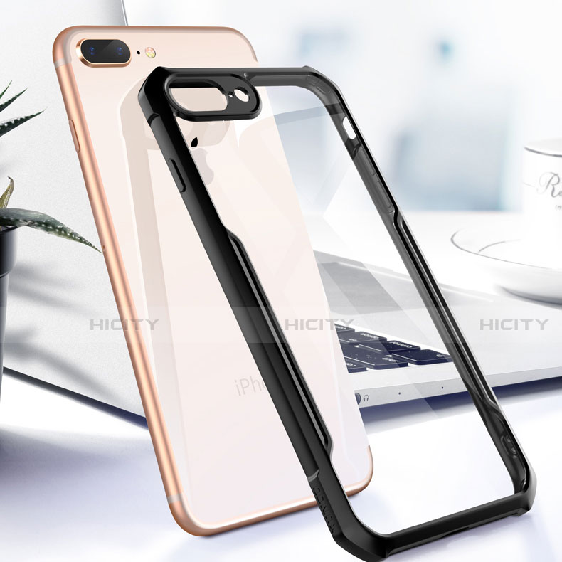 Carcasa Bumper Funda Silicona Transparente Espejo P01 para Apple iPhone 7 Plus