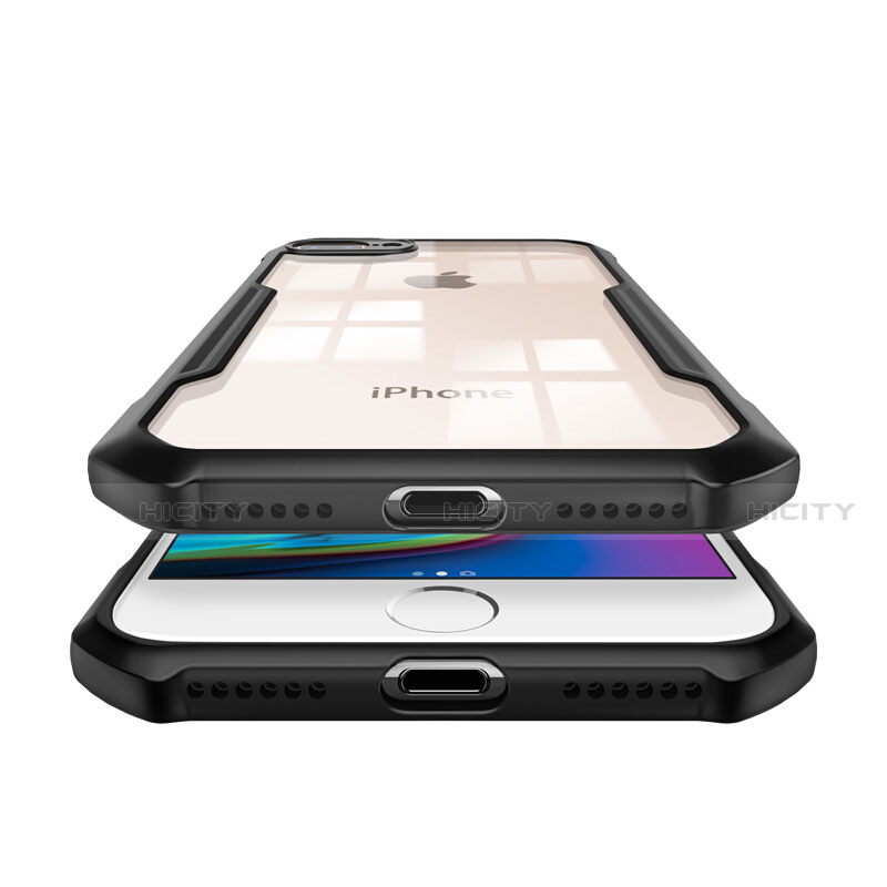 Carcasa Bumper Funda Silicona Transparente Espejo P01 para Apple iPhone 7 Plus