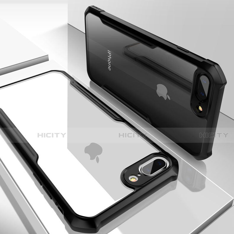 Carcasa Bumper Funda Silicona Transparente Espejo P01 para Apple iPhone 8 Plus