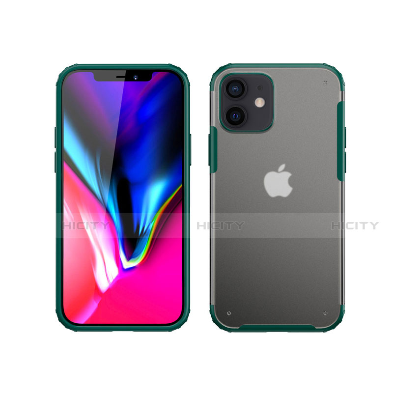 Carcasa Bumper Funda Silicona Transparente Espejo para Apple iPhone 12 Mini