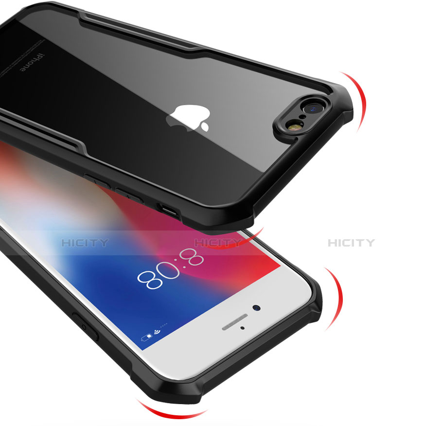 Carcasa Bumper Funda Silicona Transparente Espejo para Apple iPhone 6