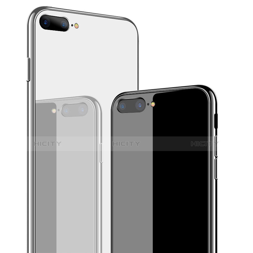 Carcasa Bumper Funda Silicona Transparente Espejo para Apple iPhone 8 Plus