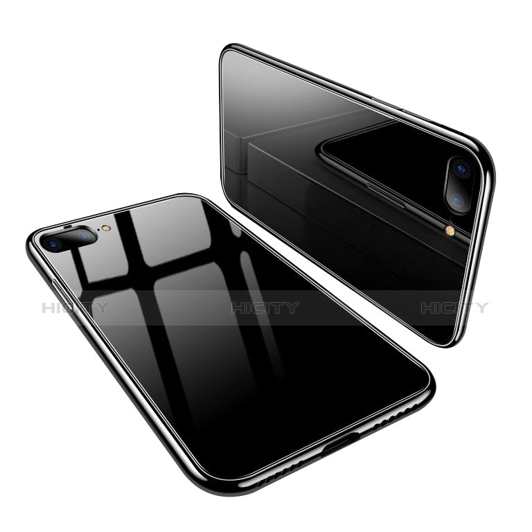 Carcasa Bumper Funda Silicona Transparente Espejo para Apple iPhone 8 Plus