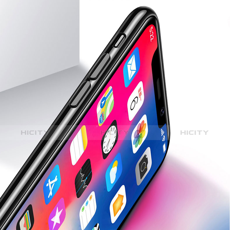 Carcasa Bumper Funda Silicona Transparente Espejo para Apple iPhone Xs Max