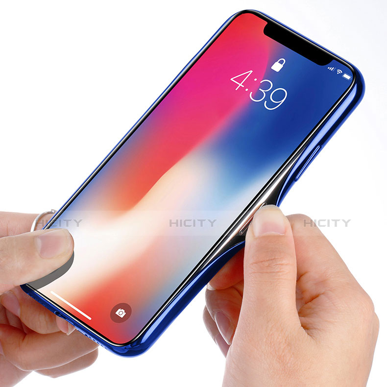 Carcasa Bumper Funda Silicona Transparente Espejo para Apple iPhone Xs Max