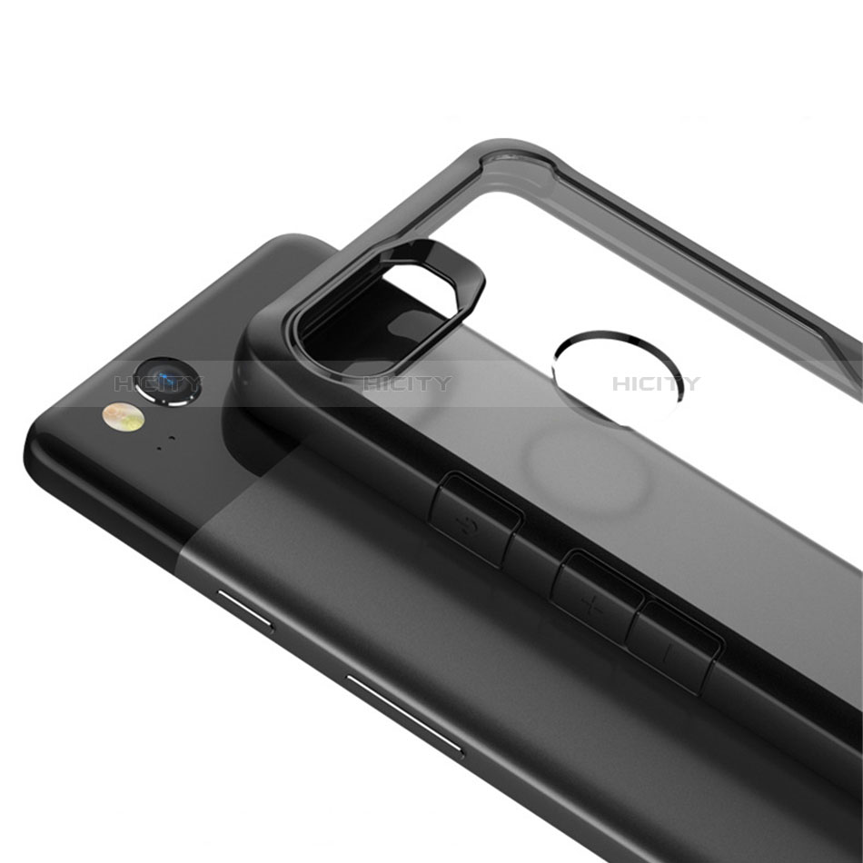 Carcasa Bumper Funda Silicona Transparente Espejo para Google Pixel 3