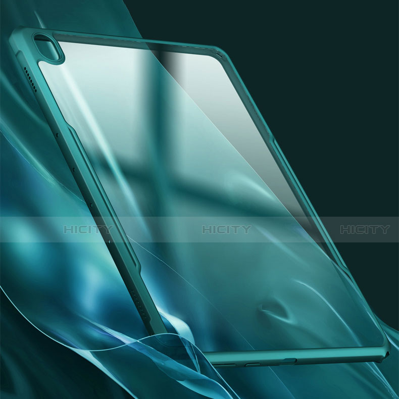 Carcasa Bumper Funda Silicona Transparente Espejo para Huawei MatePad 10.8 Cian