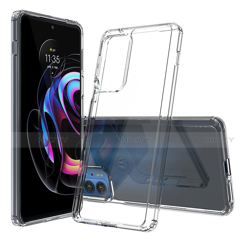 Carcasa Bumper Funda Silicona Transparente Espejo para Motorola Moto Edge S Pro 5G