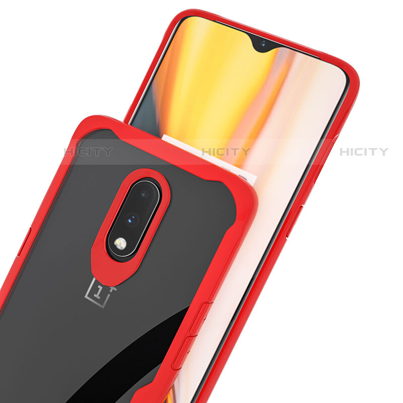 Carcasa Bumper Funda Silicona Transparente Espejo para OnePlus 7