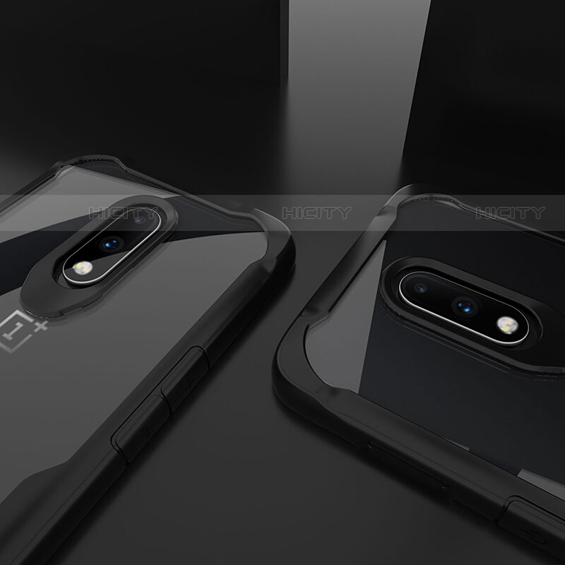 Carcasa Bumper Funda Silicona Transparente Espejo para OnePlus 7