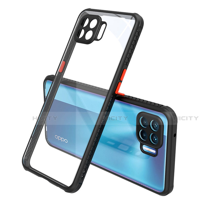 Carcasa Bumper Funda Silicona Transparente Espejo para Oppo F17 Pro