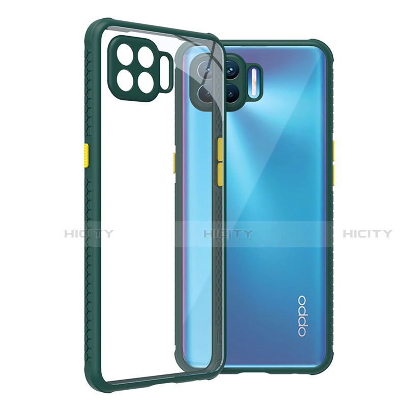 Carcasa Bumper Funda Silicona Transparente Espejo para Oppo F17 Pro